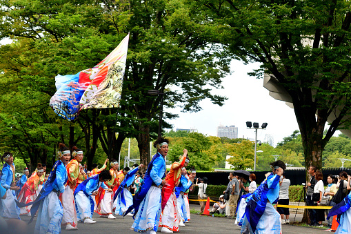 traditional japanese dance festival