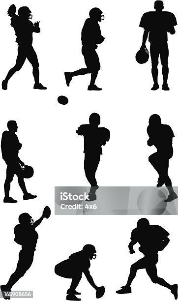 複数のイメージのアメリカンフットボール選手 - アメフト選手のベクターアート素材や画像を多数ご用意 - アメフト選手, 男性, カットアウト