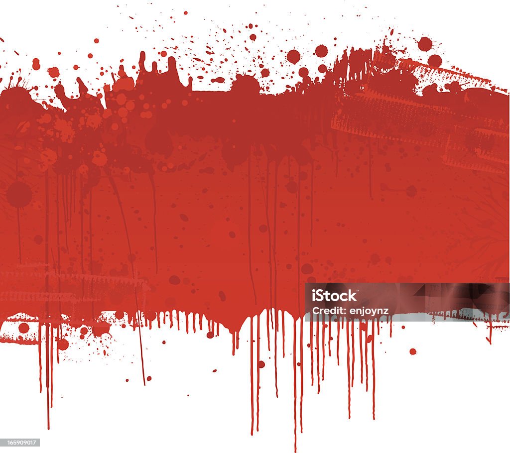 Chlapnięcie tle krwi - Grafika wektorowa royalty-free (Krew)