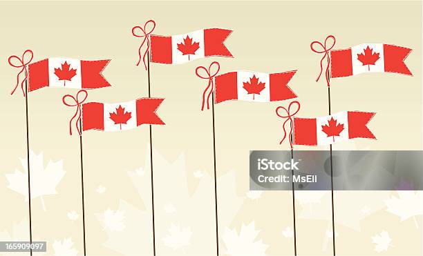 Canadian Flag Pennants Stock Illustration - Download Image Now - Canada, Canadian Culture, Canadian Flag