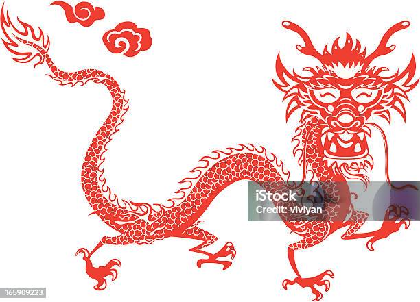 Drago Cinese Di Cartaarte - Immagini vettoriali stock e altre immagini di  Drago - Personaggio fantastico - Drago - Personaggio fantastico, Drago  cinese, Anno del drago - iStock