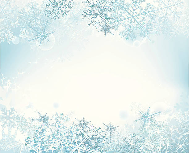 ilustraciones, imágenes clip art, dibujos animados e iconos de stock de fondo de nieve - crystals of frost