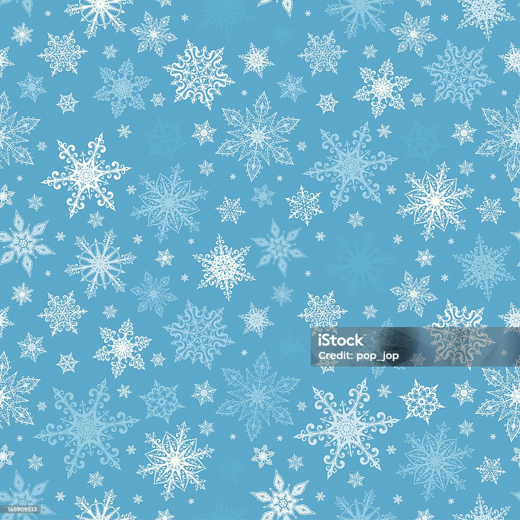 Snowflakes-연속무늬 - 로열티 프리 크리스마스 벡터 아트