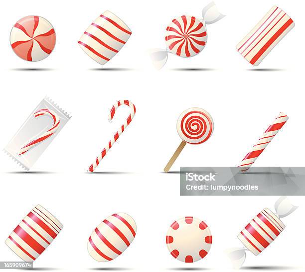 ペパーミントキャンディアイコン - クリスマスのベクターアート素材や画像を多数ご用意 - クリスマス, 菓子類, キャンディーケイン