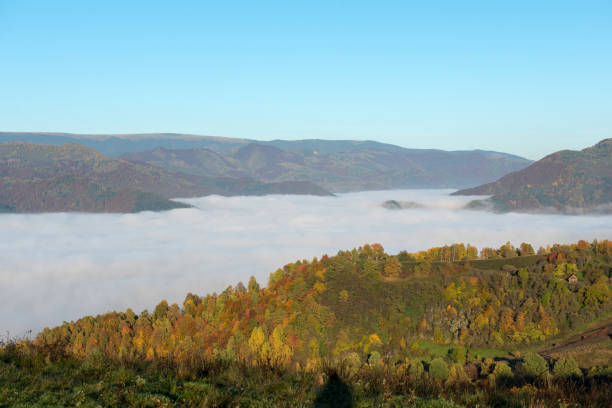istock Mist in the mountains in the autumn 1659106934