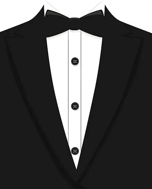 Vector illustration of Tuxedo