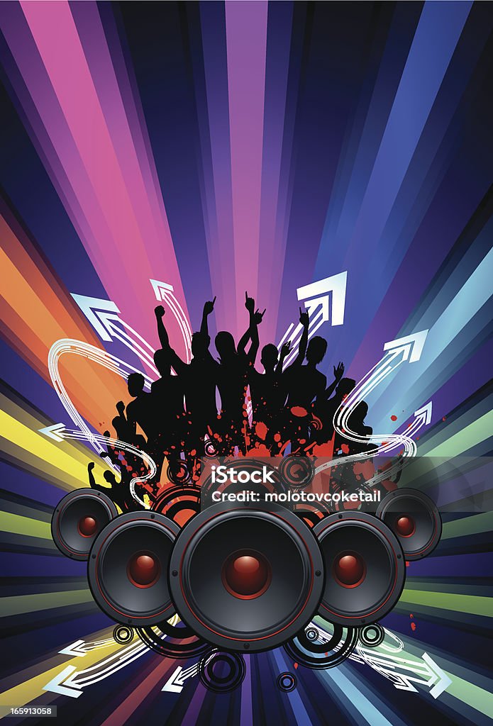 Party Time Stock Illustration - Download Image Now - Circle, Sound Wave,  Clubbing - iStock