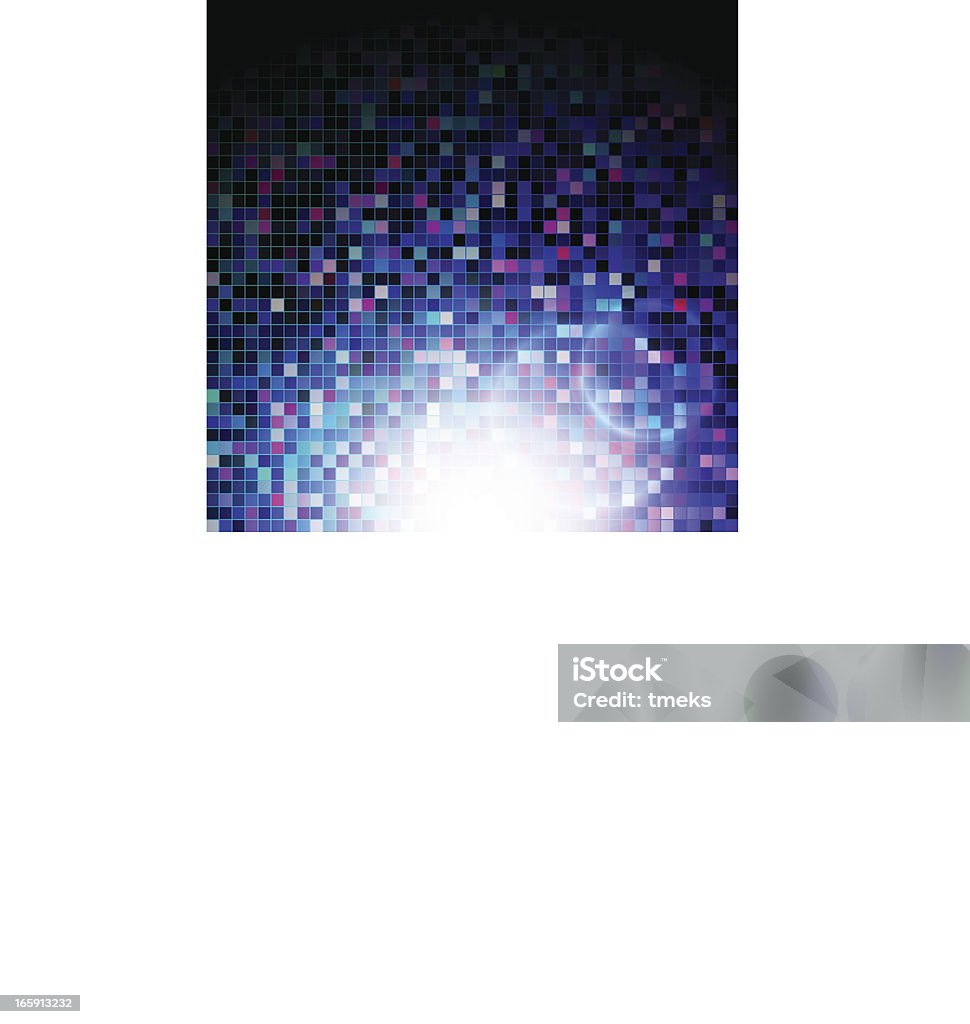 Abstrakte Disco Hintergrund - Lizenzfrei Muster Vektorgrafik