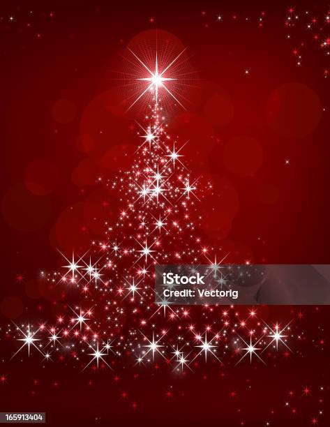 Christmas Weihnachtsbaum Stock Vektor Art und mehr Bilder von Abstrakt - Abstrakt, Abstrakter Bildhintergrund, Baum
