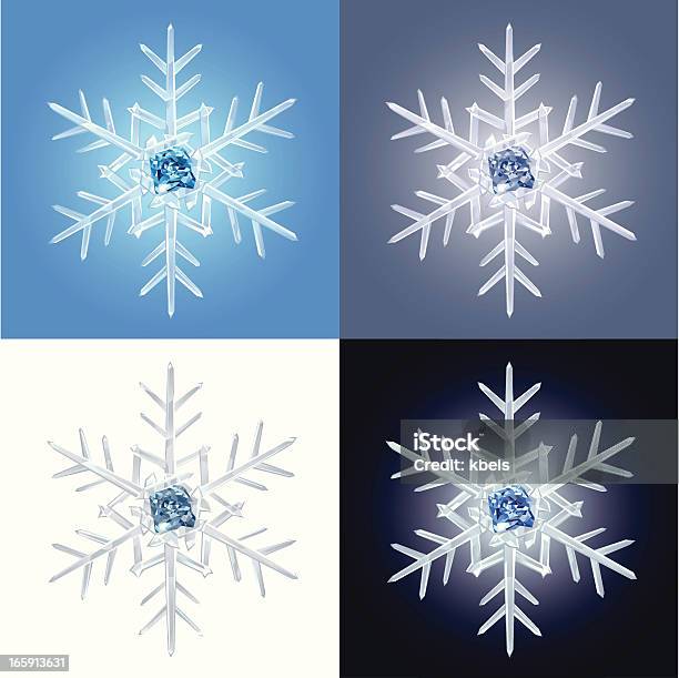Snowflakes 0명에 대한 스톡 벡터 아트 및 기타 이미지 - 0명, 3차원 형태, 겨울