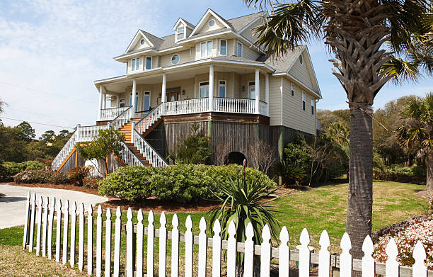 Coastal Residence stock photo