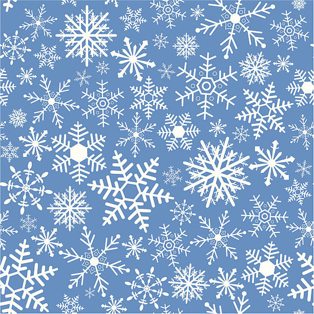 Seamless christmas background Seamless christmas background snowflake shape designs stock illustrations
