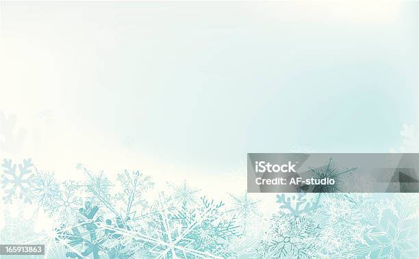 Abstract Snow Background Stock Illustration - Download Image Now - Christmas, White Color, Backgrounds