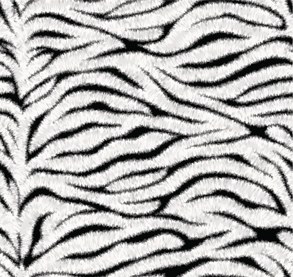 Seamless white tiger skin pattern