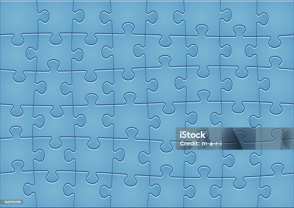 Jigsaw Puzzle Pattern Stock Illustration - Download Image Now - Jigsaw ...