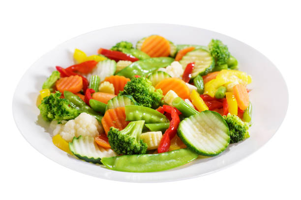 istock plate of steamed vegetables on a white background 1659161794
