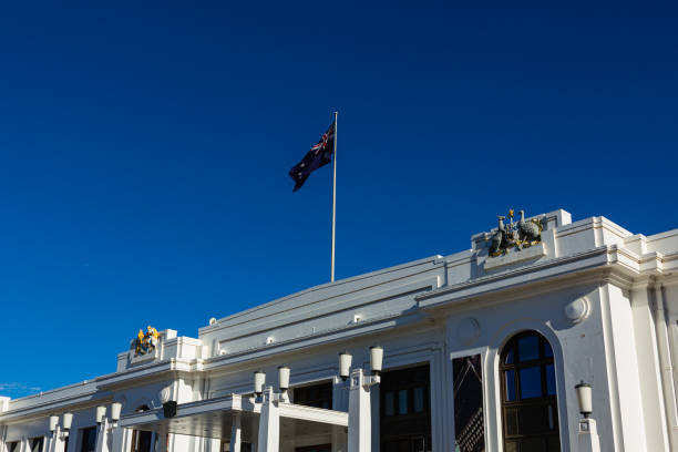 istock Parliament Building on Capital Hill, Canberra, Australia 1659164656