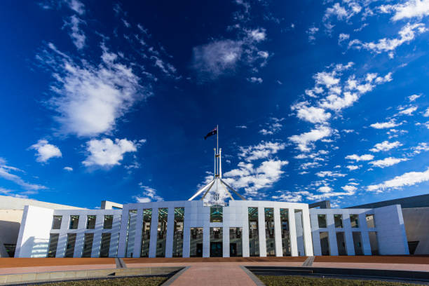 istock Parliament Building on Capital Hill, Canberra, Australia 1659166366