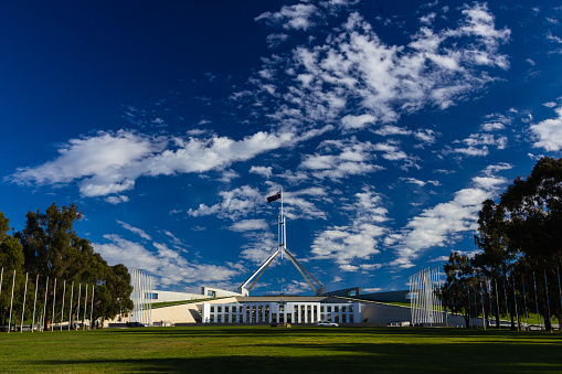 Canberra is Australia's capital city where the government works. It has important buildings, museums, and a big lake. People visit to learn about politics and history.