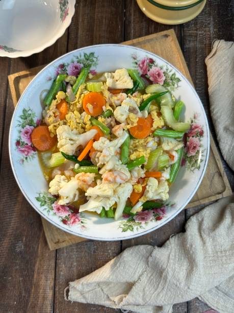 istock mixed vegetables on the wooden table 1659169048