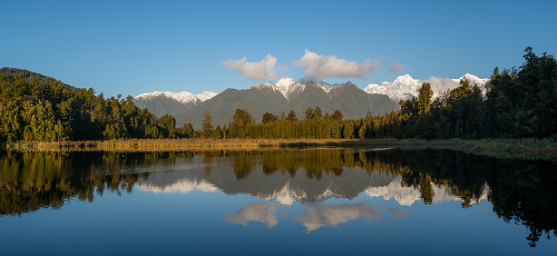 Spectacular Lake Matheson on New Zealand's South Island