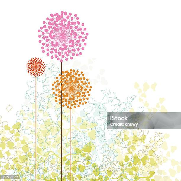 Little Spring Garden Stock Illustration - Download Image Now - Flower, Flowerbed, Illustration