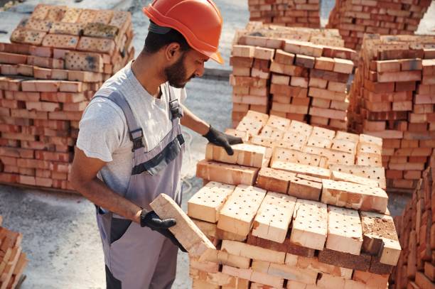 istock Handsome Indian man is on the construction site 1659183031