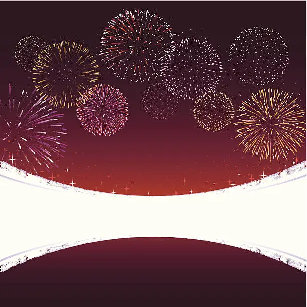 Vector illustration of 4th July background