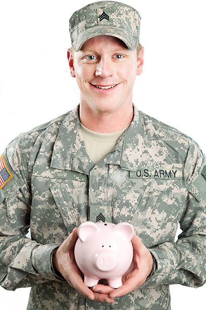istock American Soldier Series: Young Sergeant against White Background 165918879