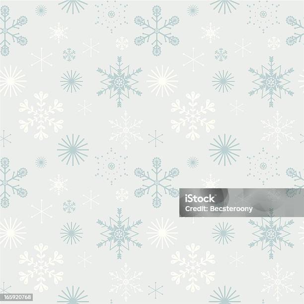 シームレスな冬の結晶の背景 - イラストレーションのベクターアート素材や画像を多数ご用意 - イラストレーション, クリスマス, クリスマスの飾り