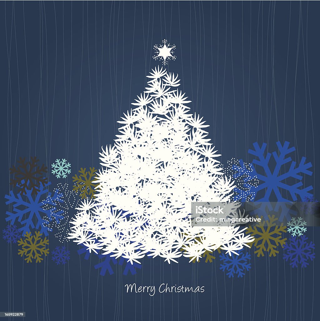 Choinki bożonarodzeniowe - Grafika wektorowa royalty-free (Bez ludzi)