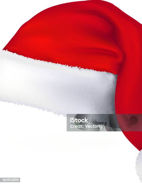 Santa Hat Stock Illustration - Download Image Now - Santa Hat, Christmas, Vector