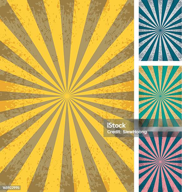Ilustración de Abstracto Rayo De Sol De Fondo y más Vectores Libres de Derechos de Abstracto - Abstracto, Colorido, Efecto fotográfico