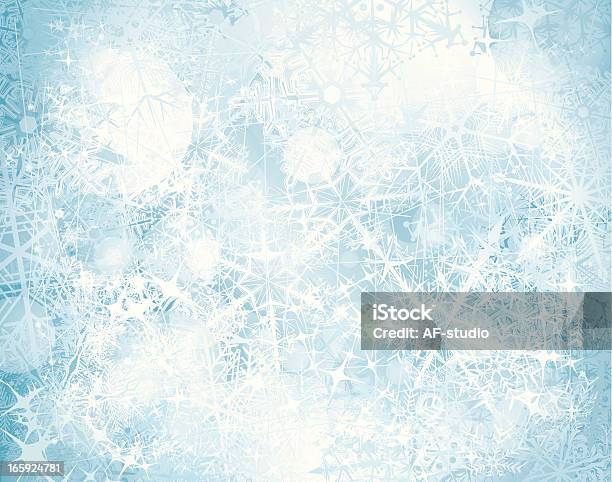 Гранж Фон Белоснежного — стоковая векторная графика и другие изображения на тему Лёд - Лёд, Текстурный, Иней - Замёрзшая вода