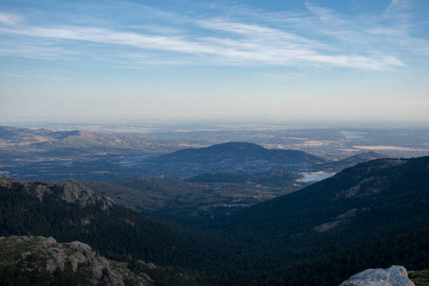 istock Panoramic view from the Sierra de Guadarrama 1659250080