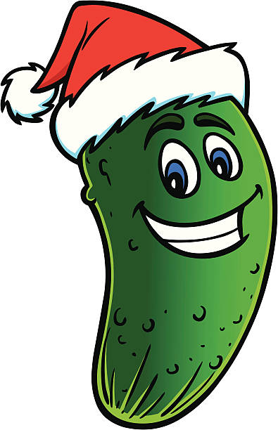 weihnachten pickle comic - pickled stock-grafiken, -clipart, -cartoons und -symbole