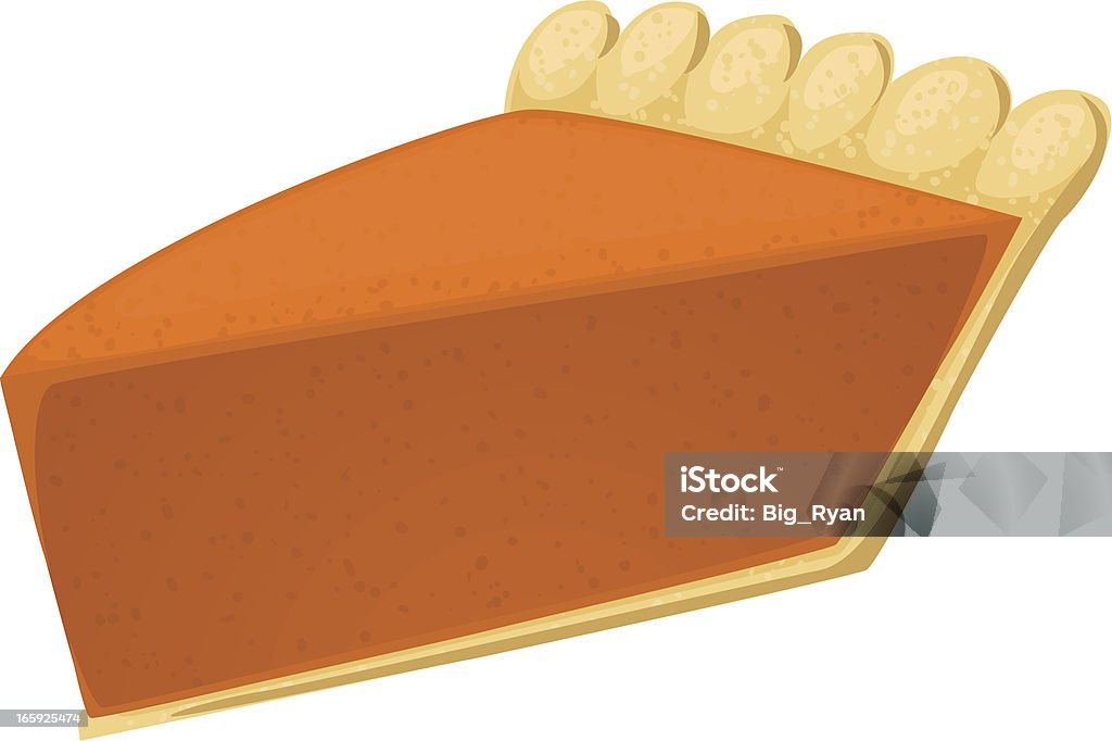 Ciasto z dynią - Grafika wektorowa royalty-free (Ciasto z dynią)