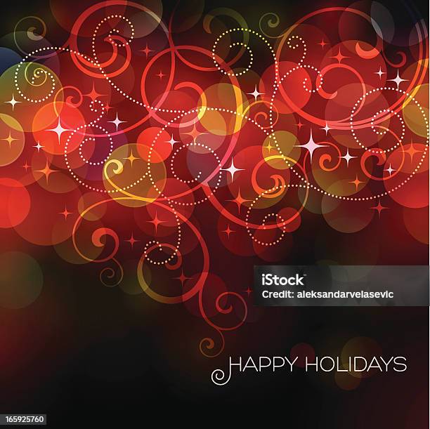 Holiday Background Stock Illustration - Download Image Now - Backgrounds, Holiday - Event, Abstract