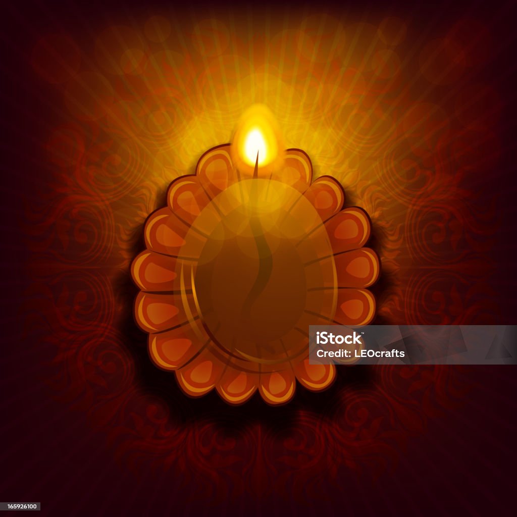 Beautiful Diwali Background Stock Illustration - Download Image ...