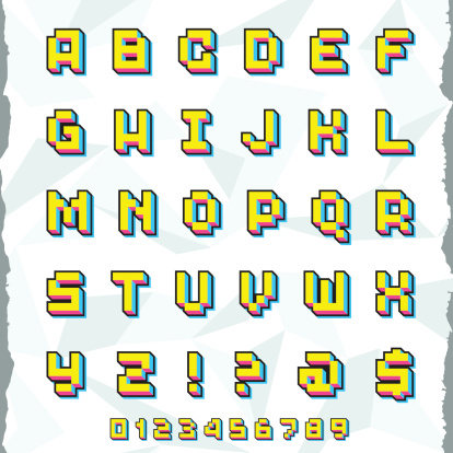 The Letters Pixel Font.