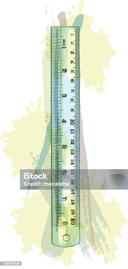 Reference Ruler Art Ruler Stock Illustration - Download Image Now - Art And Craft ...