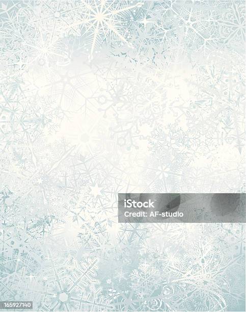 Sfondo Di Inverno - Immagini vettoriali stock e altre immagini di Neve - Neve, Trasparente, Ghiacciato