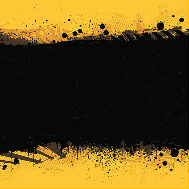 9,900+ Yellow And Black Abstract Background Stock Illustrations ...