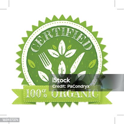 istock Organic Label 165927374