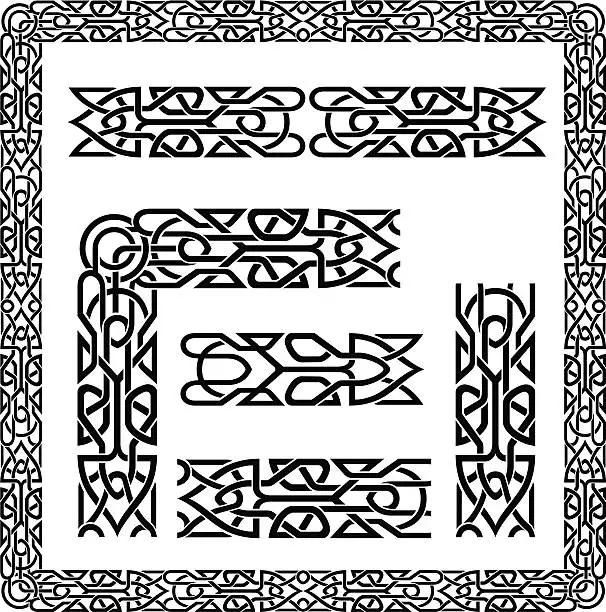 Vector illustration of Celtic Pattern