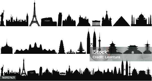 World Skyline Stock Illustration - Download Image Now