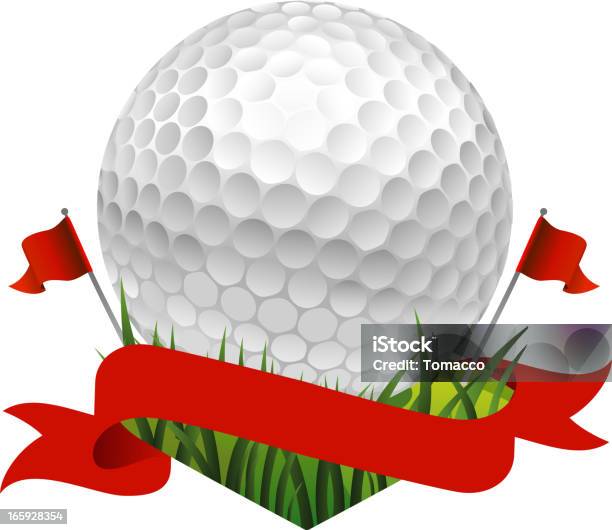 Flaga Golfowa - Stockowe grafiki wektorowe i więcej obrazów Golf - Sport - Golf - Sport, Tło, Herb