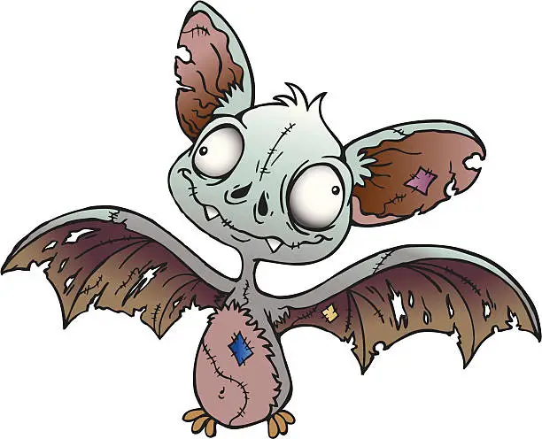 Vector illustration of Batty