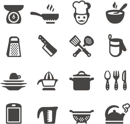 Mobico collection - Cooking and Kitchen icons.