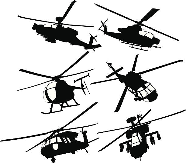 コレクションの軍輸送ヘリコプターやコンバット - helicopter military air vehicle mode of transport点のイラスト素材／クリップアート素材／マンガ素材／アイコン素材